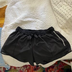 Black Lulu shorts